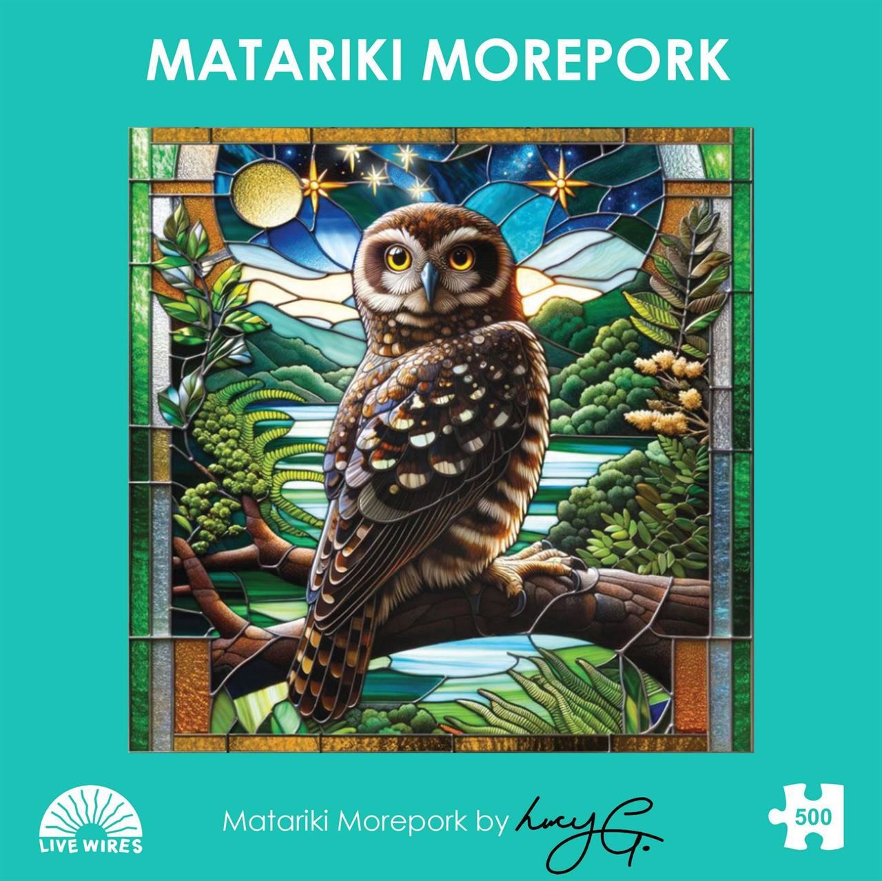 Puzzle- Matariki Morepork Puzzle- Matariki Morepork