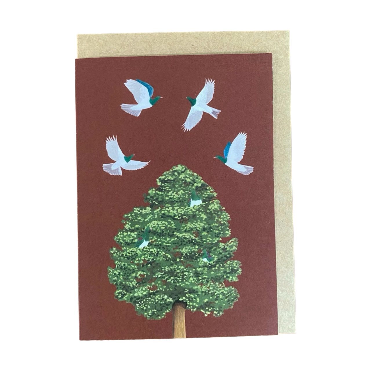 Greeting Card- Totara & Kererū