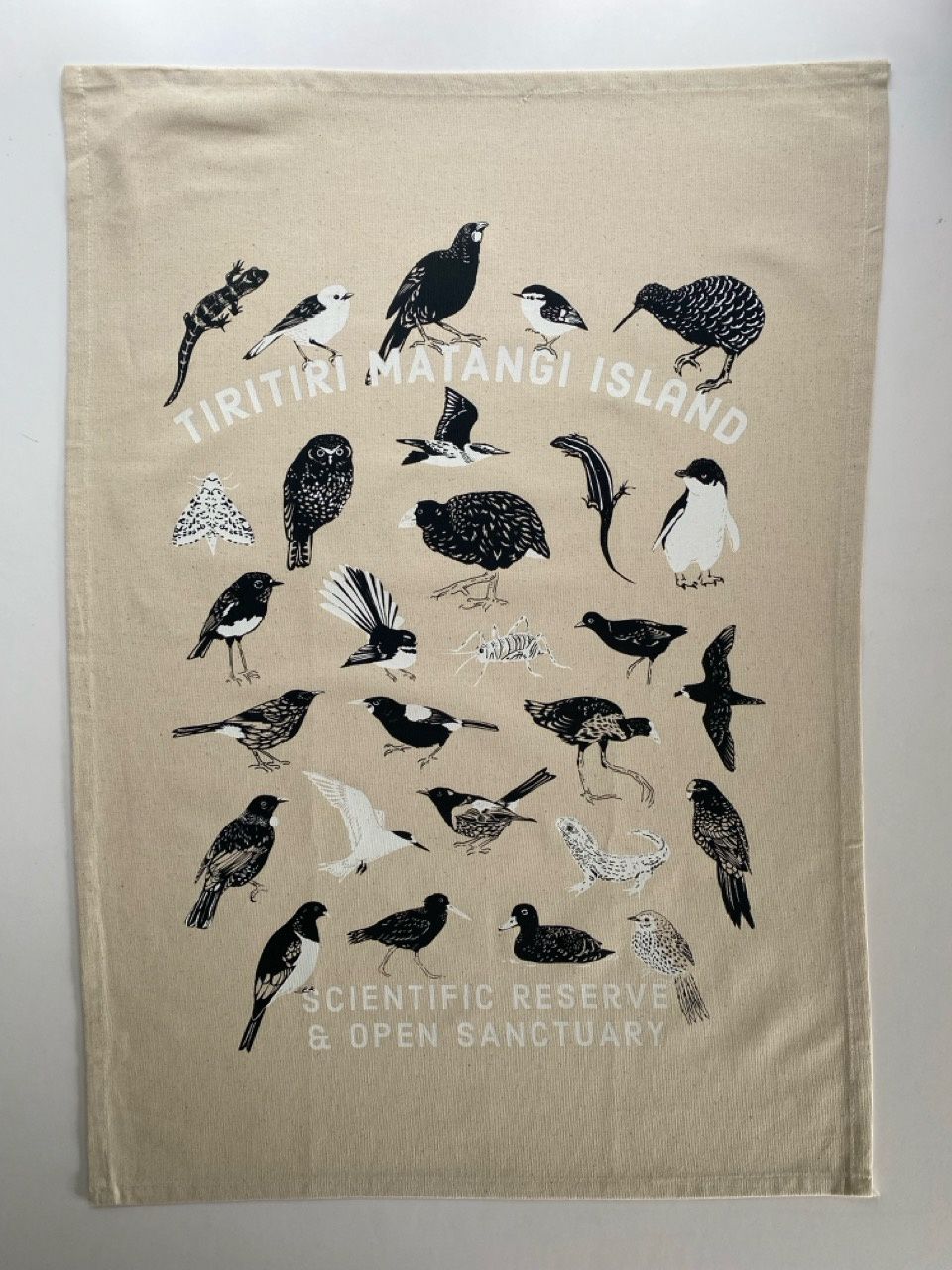 Teatowel- Tiritiri Matangi Island, multi-species