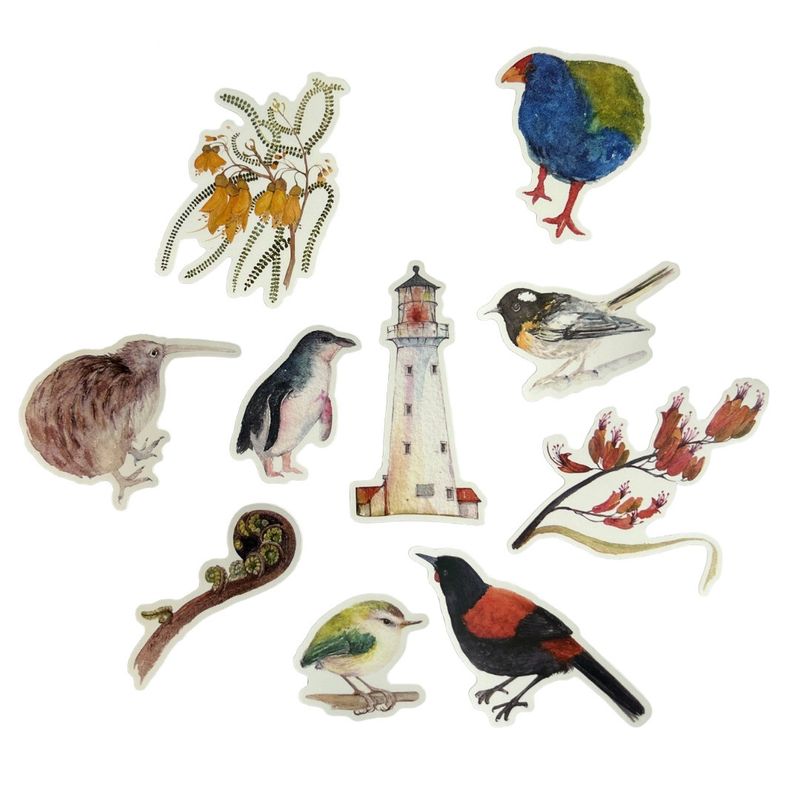 Sticker Pack- Tiritiri Matangi Island
