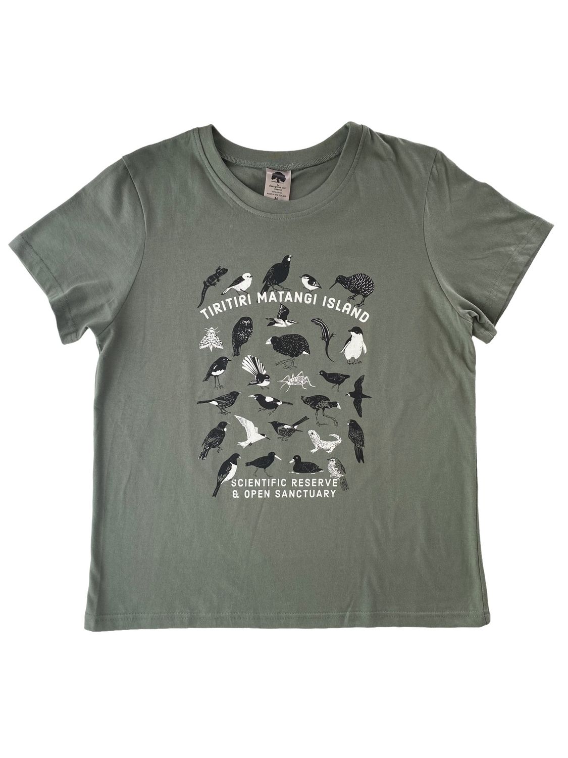 Womens T-Shirt- Species of TMI, green