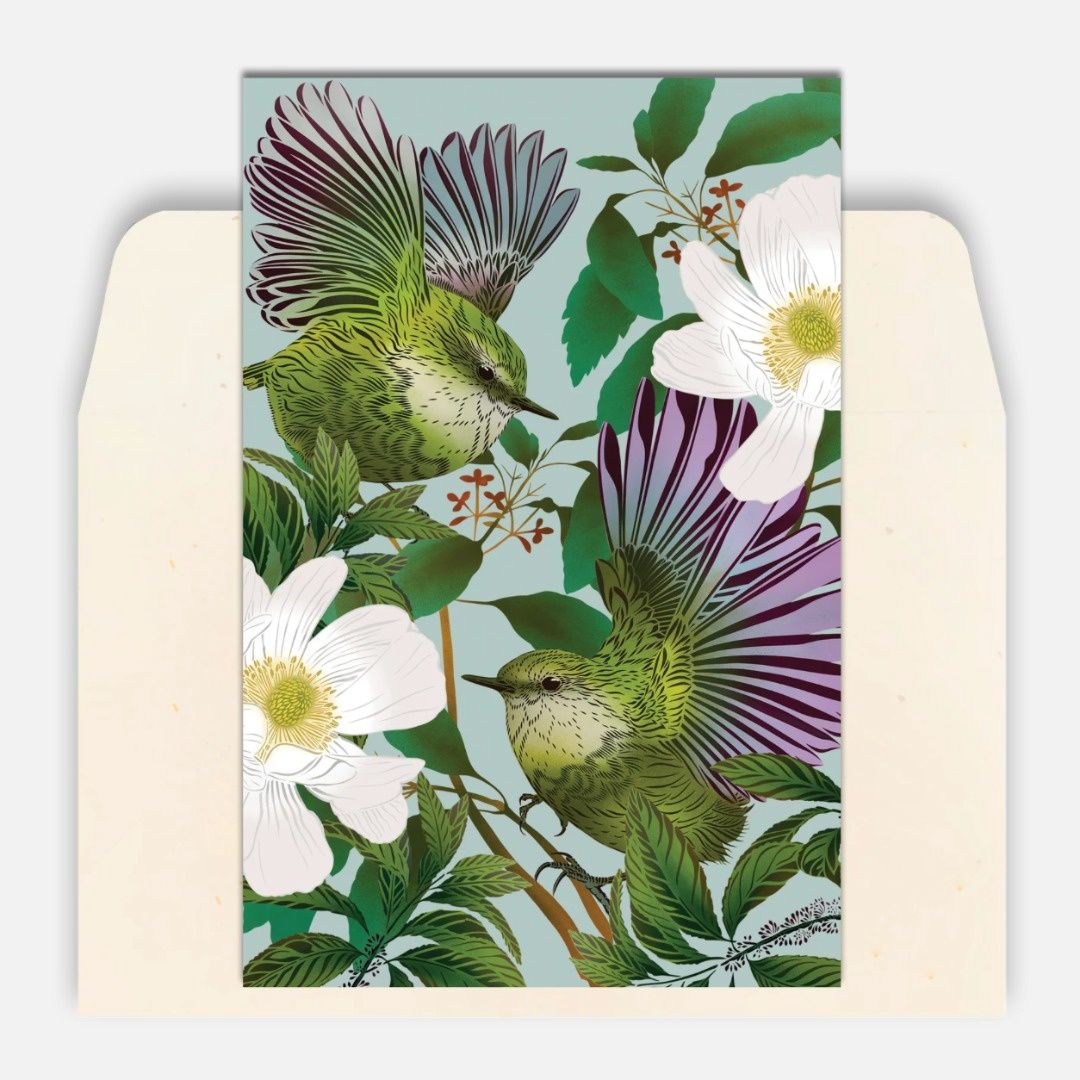 FLOX Card- titipounamu & karamu