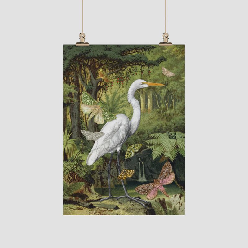 Tea Towel- Heron
