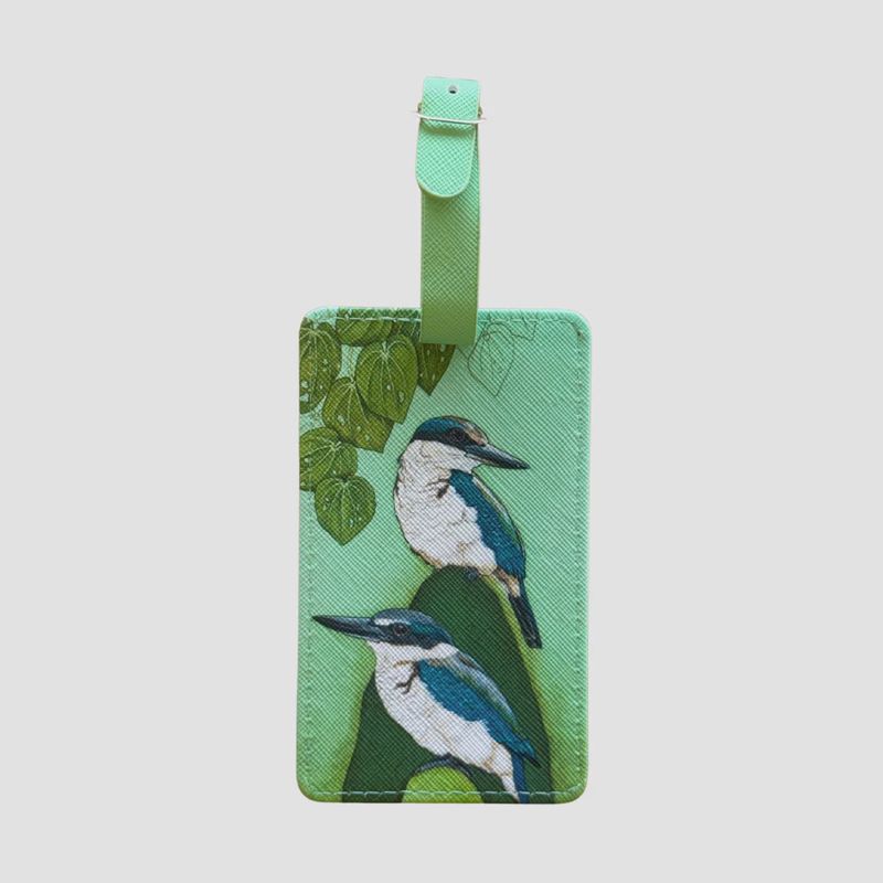 Luggage Tag- kōtare|kingfisher