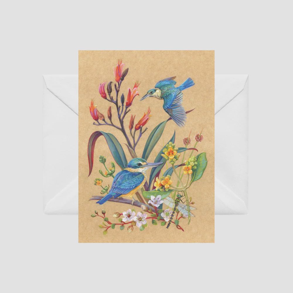 Card- Kingfishers