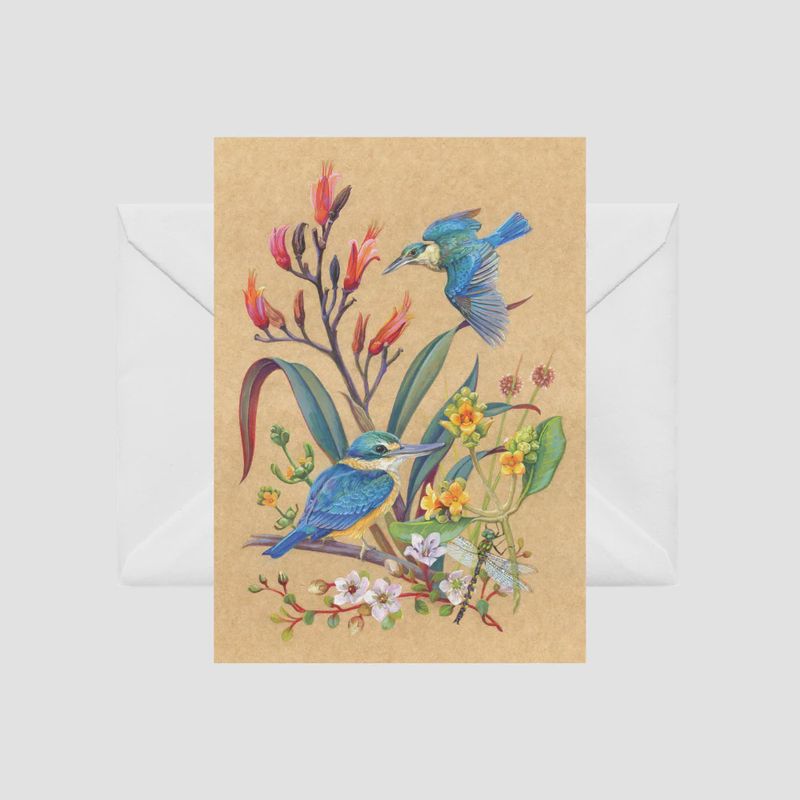 Card- Kingfishers