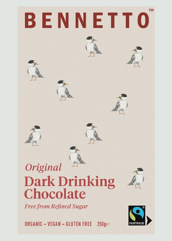 Bennetto Dark Drinking Chocolate 250g Bennetto Dark Drinking Chocolate 250g