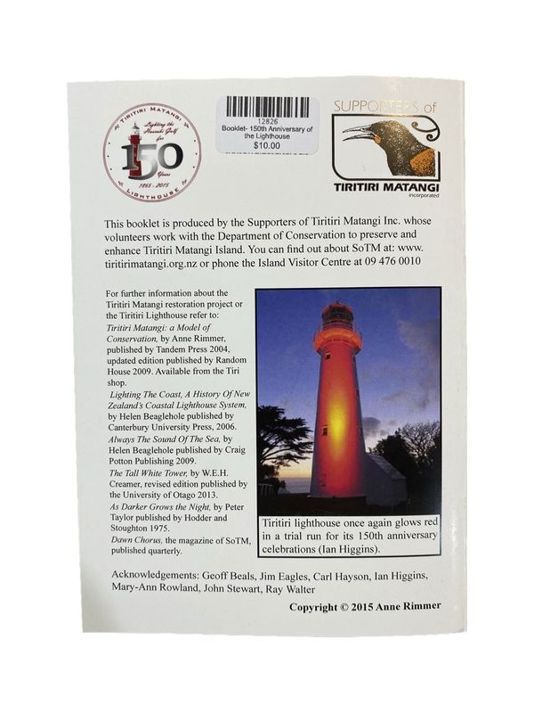 Booklet- 150th Anniversary of the Lighthouse