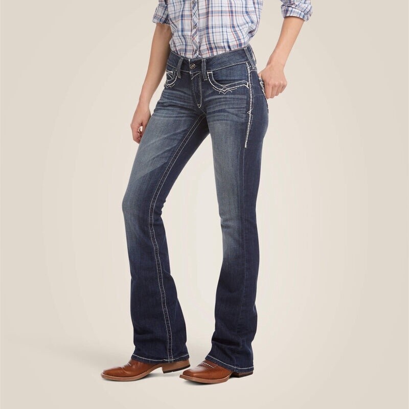 Ariat women jeans marine mid rise boot cut Style: 10017510