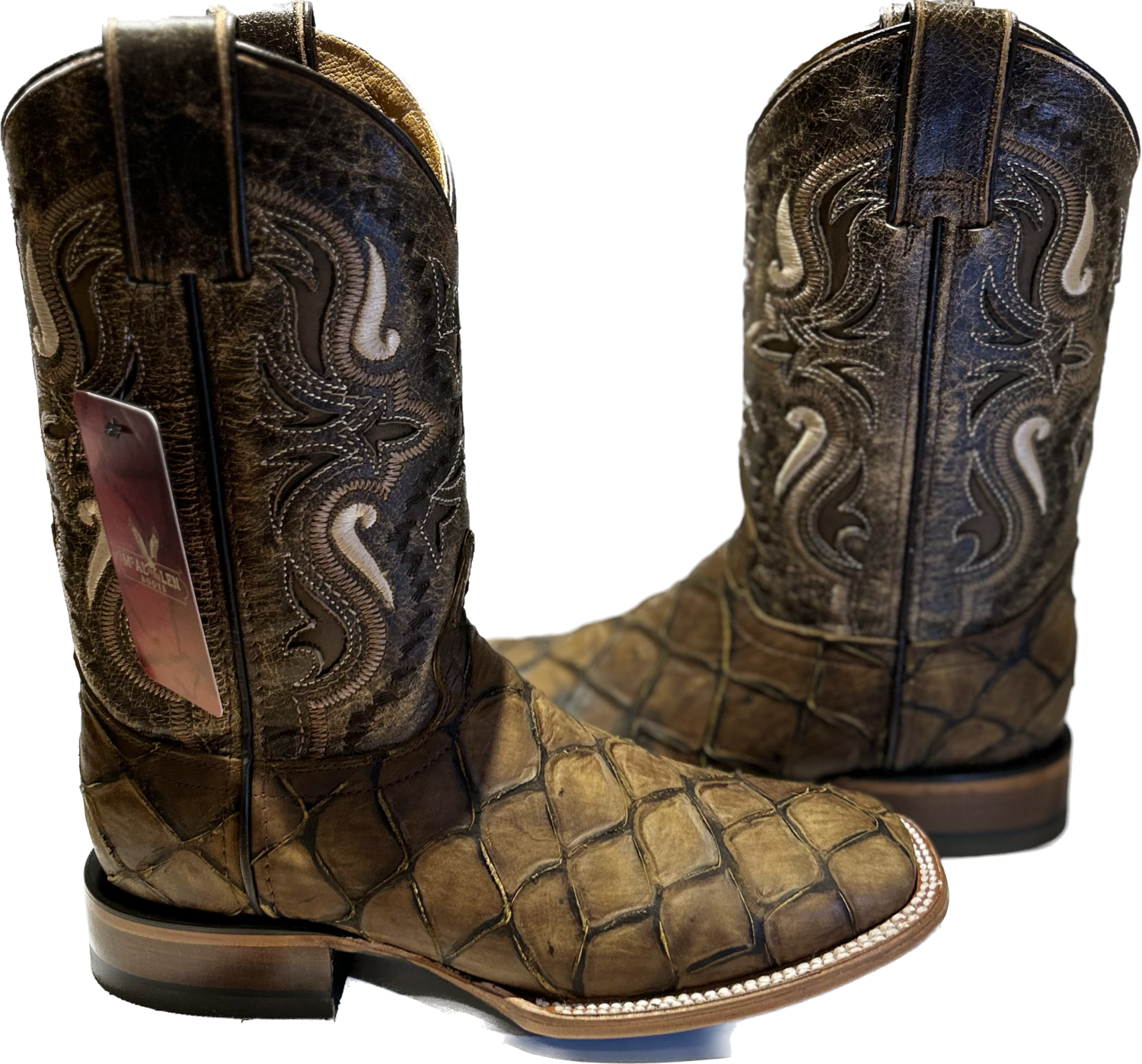 McAllen Boots Imt. Pirarucu Viejo