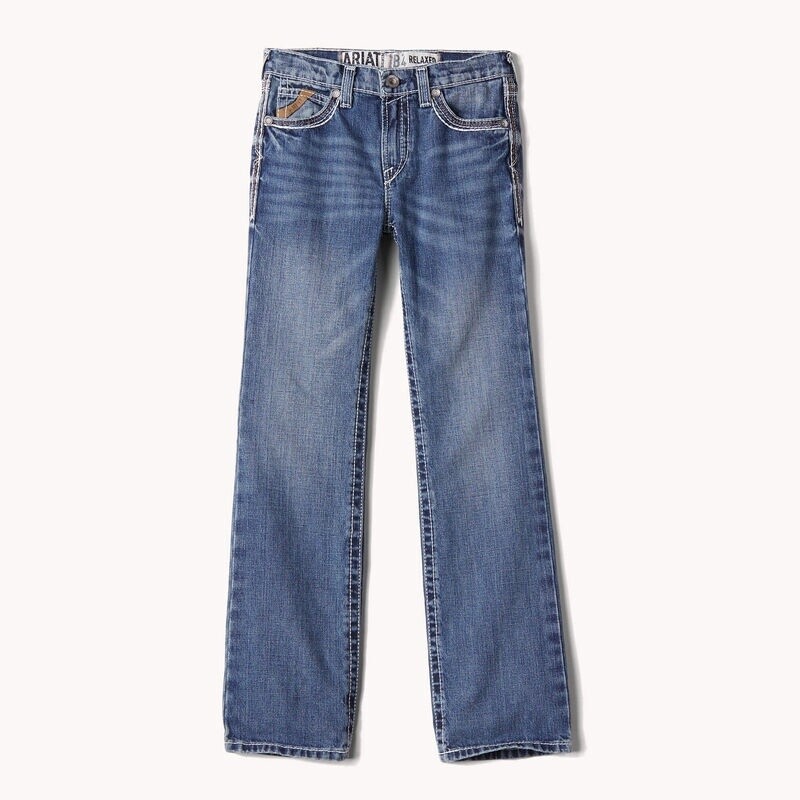 Ariat Boys B4 Relaxed Coltrane Boot Cut Jean Style: 10021160