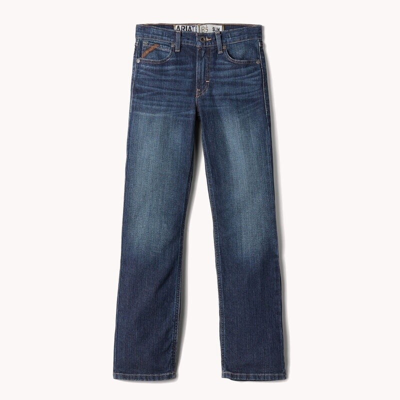 Ariat Boys B5 Slim Stretch Legacy Stackable Straight Leg Jean Style: 10023450