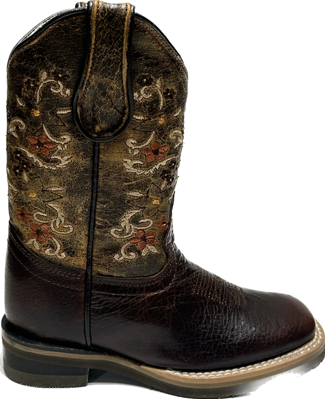 McAllen Boots Kids Buffalo/Honey
