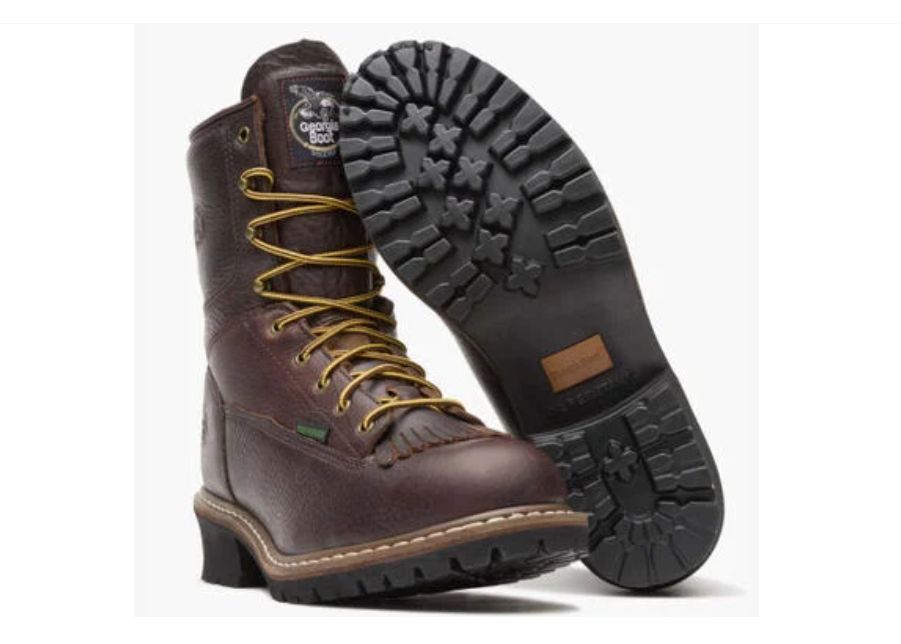 Georgia Boot Steel Toe Waterproof Logger Boot Style:G7313