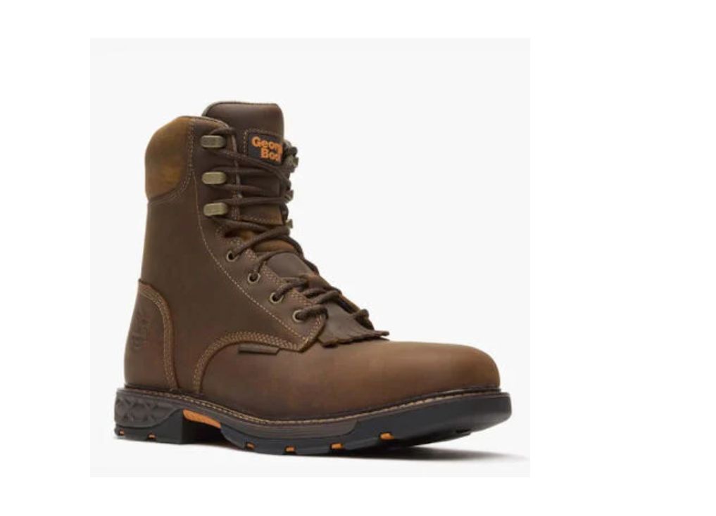 Georgia Boot Men&#39;s Carbo-Tec FLX Alloy Toe Waterproof Lacer Work Boot Style:GB00650