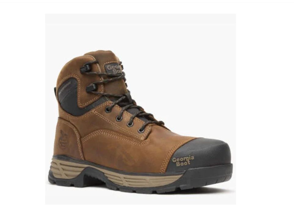 Georgia Boot Durablend Edge 6&quot; Waterproof Alloy Toe Work Boot Style:GB00679