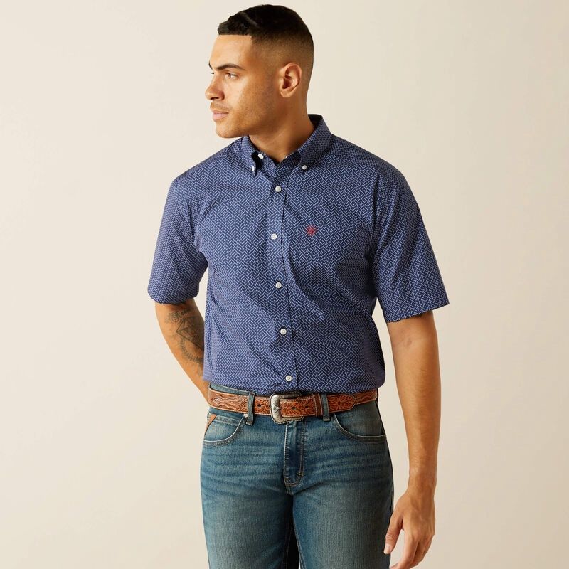 Wrinkle Free Davis Classic Fit Shirt Style:10059004