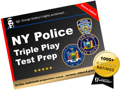 New York Police Triple Play Test Prep - Bonus Edition