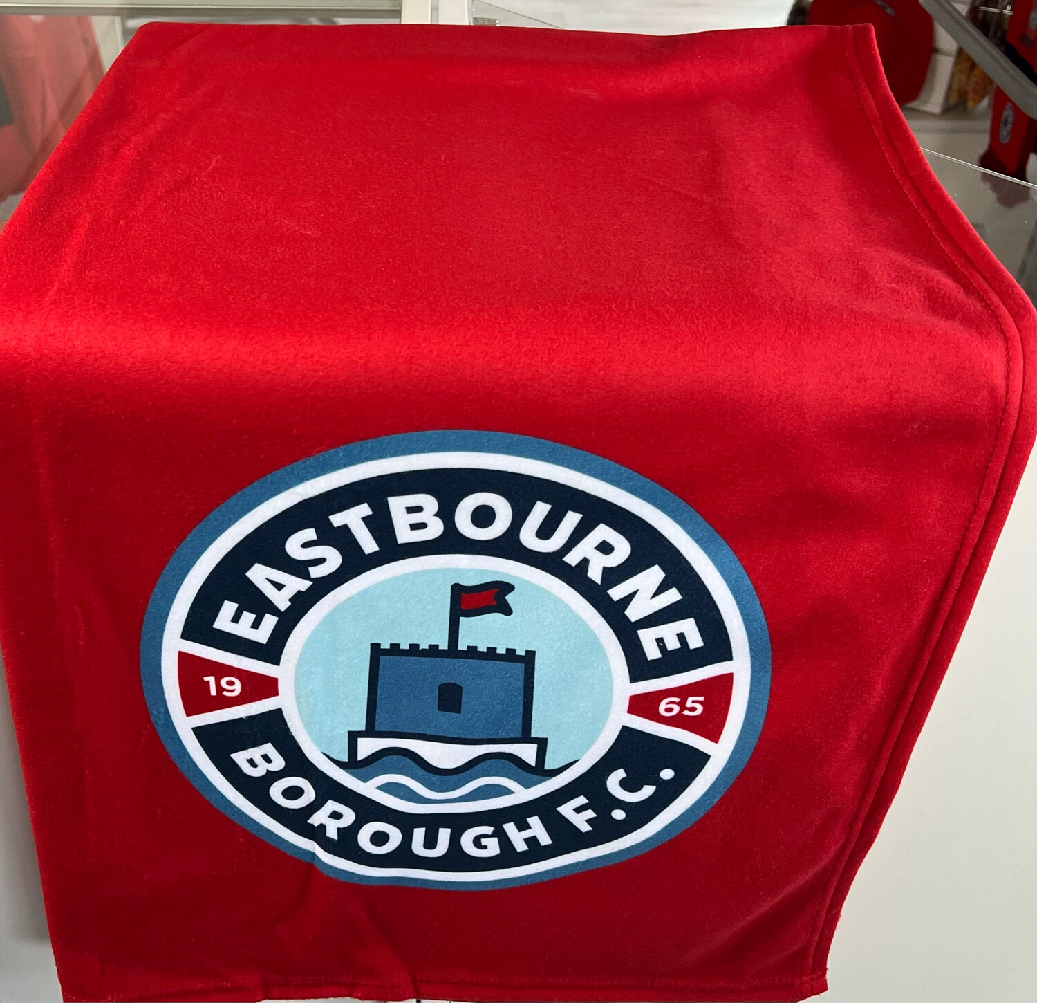 Eastbourne Borough Fc Fleece Blanket