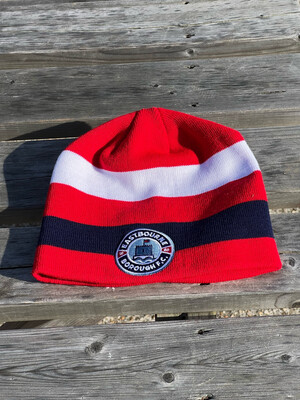 Beanie Hat Red White And Blue