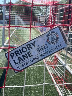 EBFC Priory Lane Signpost