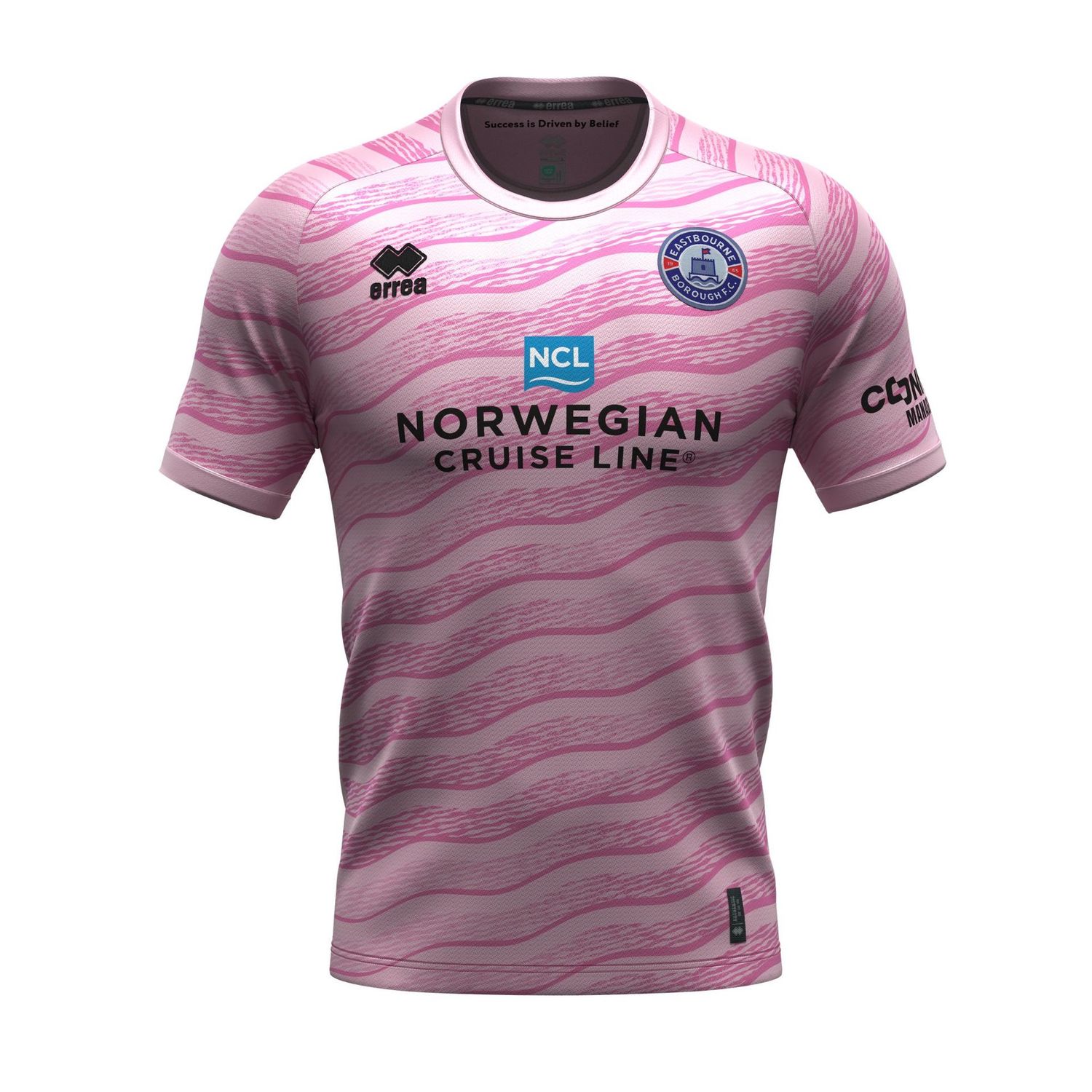 Eastbourne Borough FC Official Away Football Kit for the 2024/25