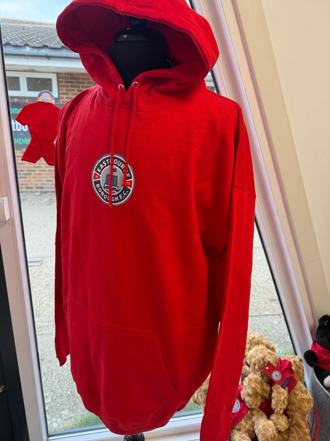 Red College Hoodie