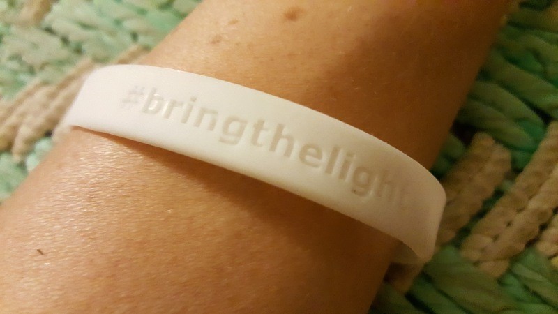 #bringthelight Glow-in-the-Dark Wristband