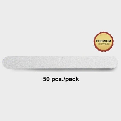 Cre8tion White Nail File 50pcs/pack