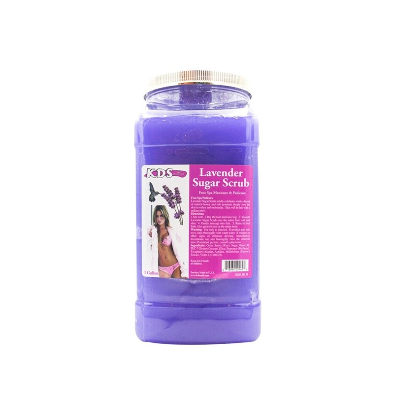 KDS Sugar Scrub 1 Gal Bucket, Fragrance: Lavender