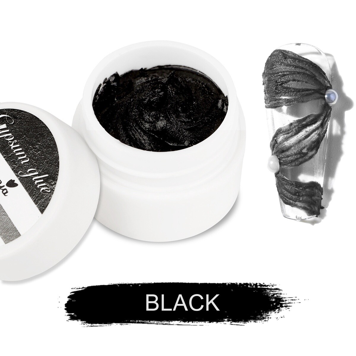Maiya Carving Gel  5g, color: Black
