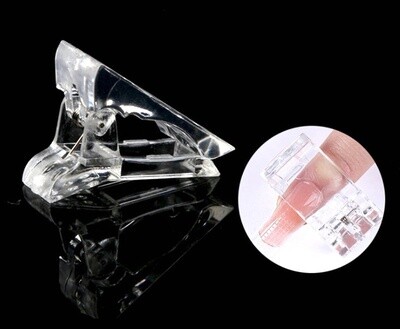 Clip For Gel Extension - Clear