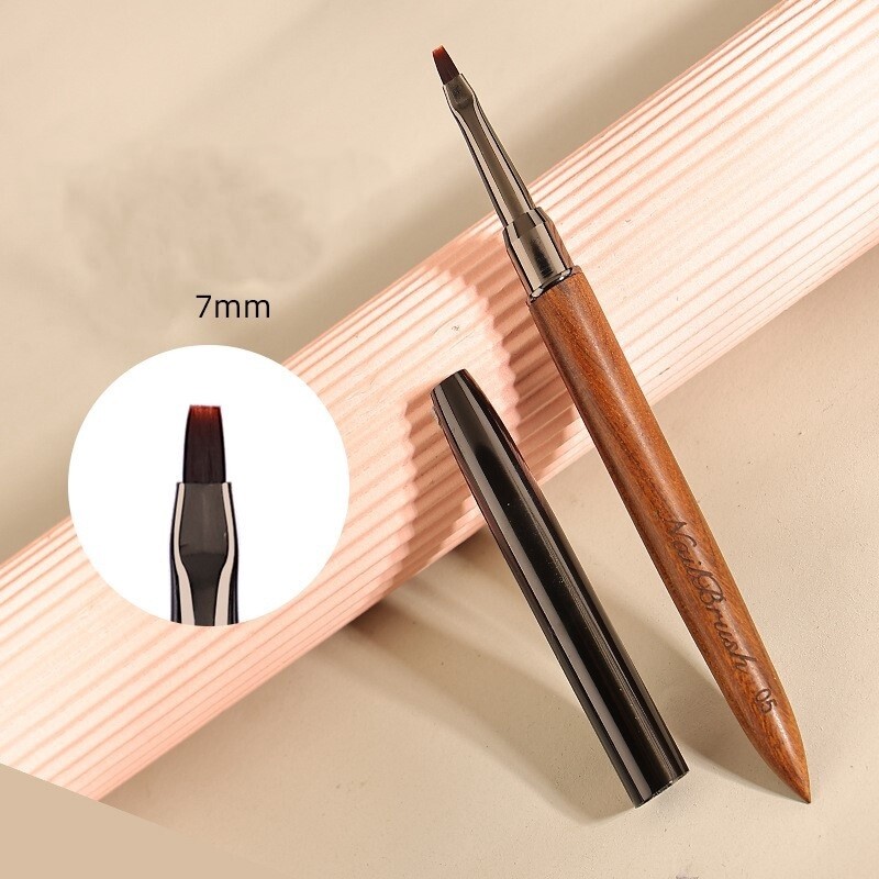 Nail Art Brush, Size: Flat Head 7mm
