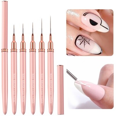 Nail Art Liner Brush (Rose)