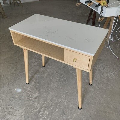 Wood Manicure Table