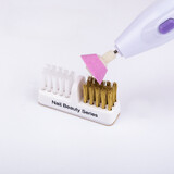 Nail drill bits cleaning brush