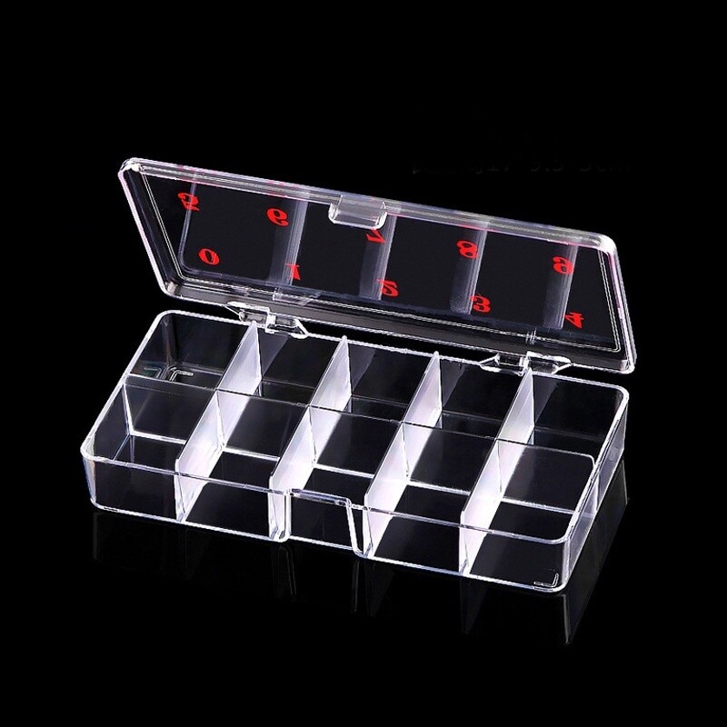 Acrylic Storage Box (10 Grids)