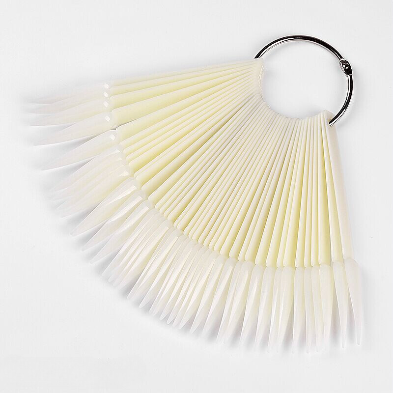Nail tips Color Display 40pcs, color: Natural