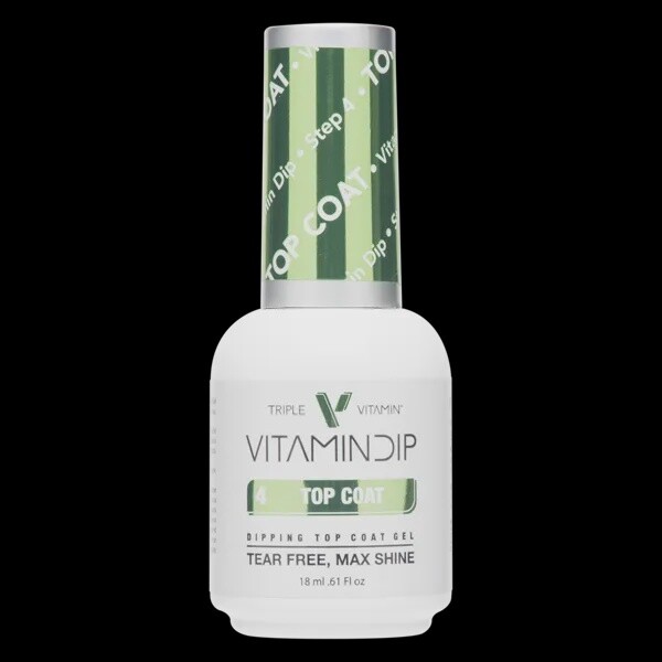LAPALM Vitamin Dip Top Coat  0.5oz - Step 4