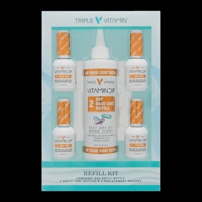 LAPALM Vitamin Dip Refill Kit - Base Coat | Step 2