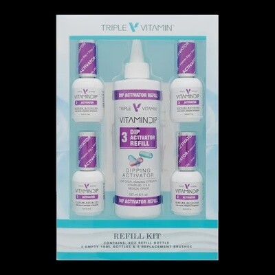 LAPALM Vitamin Dip Refill Kit - Activator | Step 3