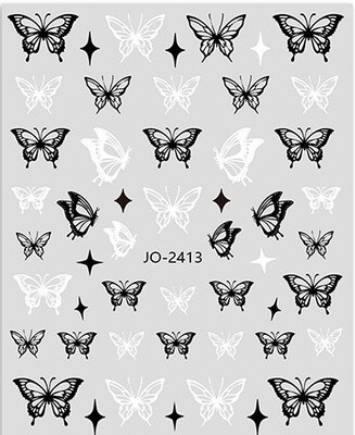 JOYFUL Butterfly Nail Sticker, Name: 2413