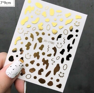 JOYFUL Foil Nail Sticker