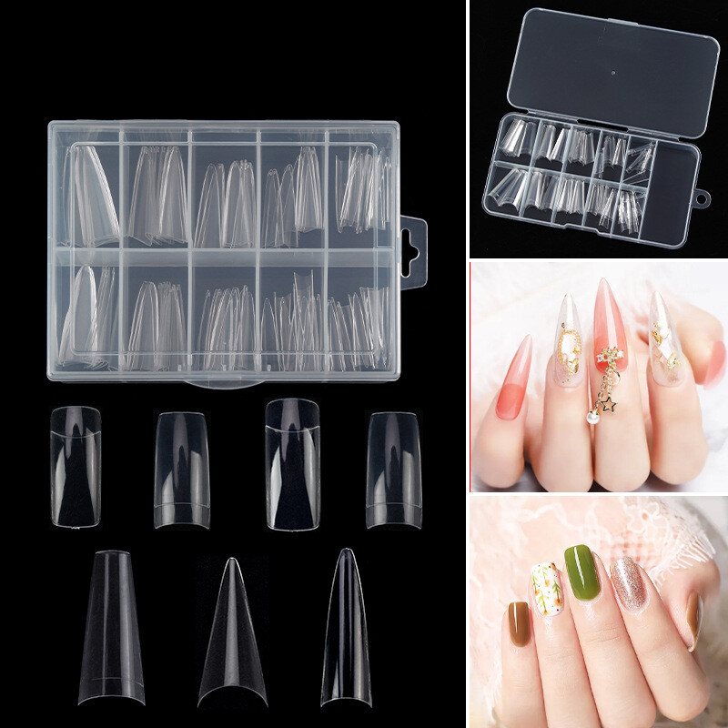 Soft Gel Nail Tips (100pcs/box)