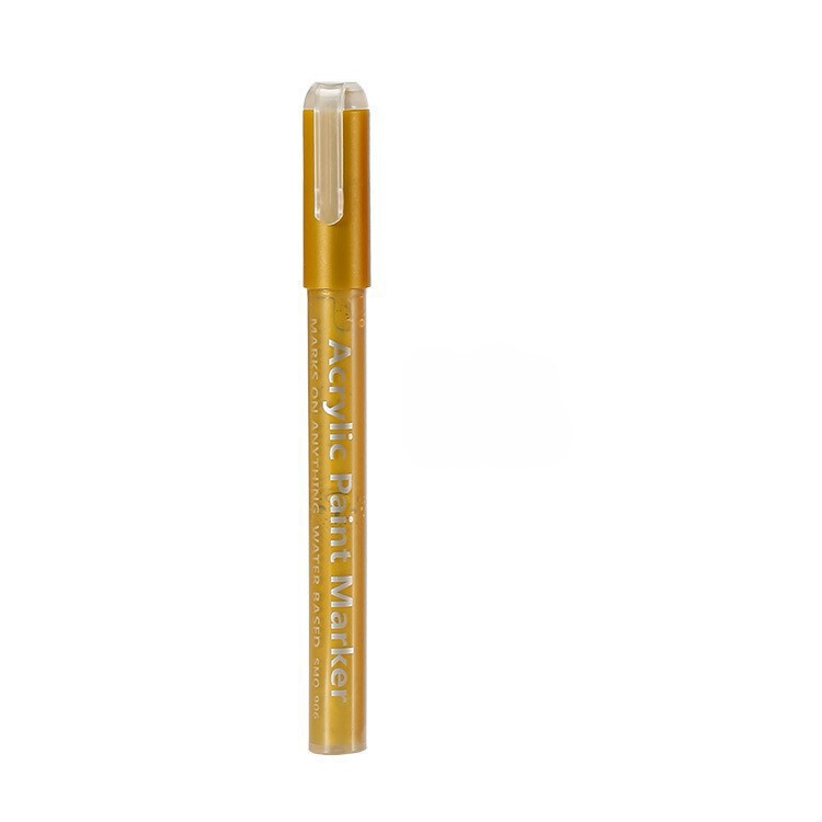 Acrylic Paint Marker (Extra Fine Tip), color: Gold
