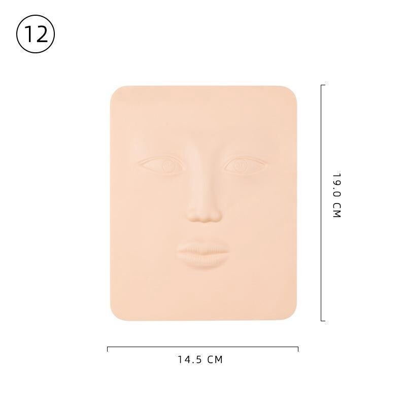 Silicone Practice 3D Face Skins