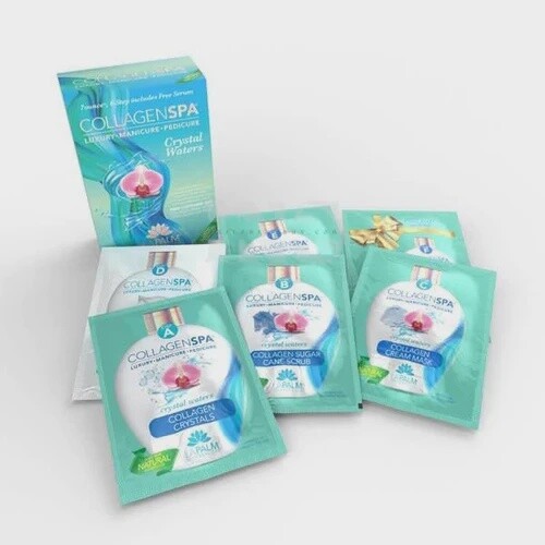 Collagen Spa 7 Step System + Bomber, Fragrance: Crystal Waters
