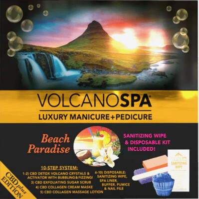 LAPALM Volcano Spa - 10 steps, Fragrance: Beach Paradise