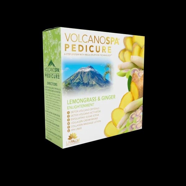 Volcano Spa - 6 Step, Fragrance: Lemondgrass &amp; Ginger