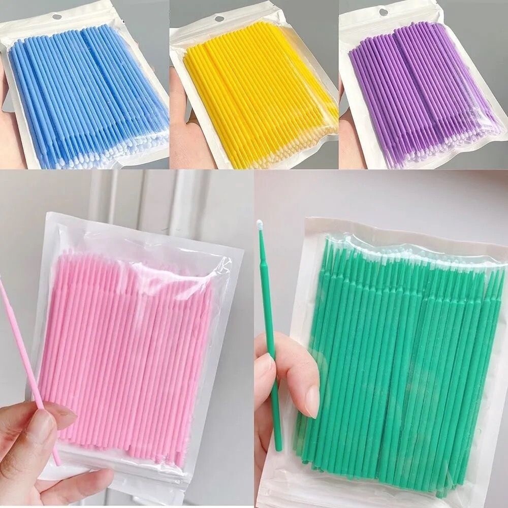 Disposal Makeup Cotton Swab, color: Pink